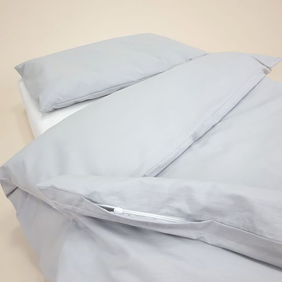 Children's Cotton Bedding 100x135 cm - Grey