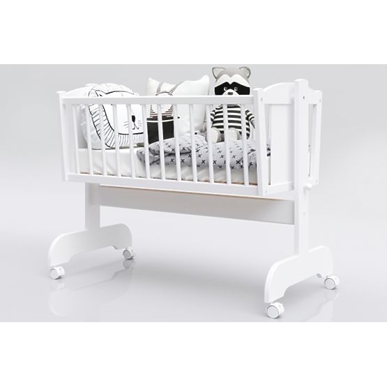 Ellie Baby Cradle 90 x 40 cm - White