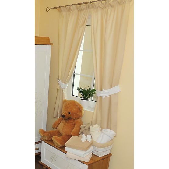 Children's Curtains - Beige