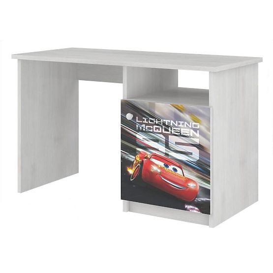 Children's Writing Desk - Cars 3 Mc Queen - Norwegian Pine Decor
