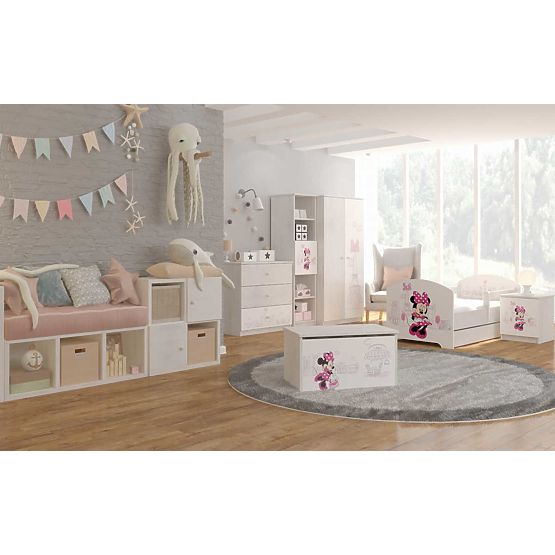 Children's Writing Desk - Minnie Mouse in Paris - Norwegian Pine Decor