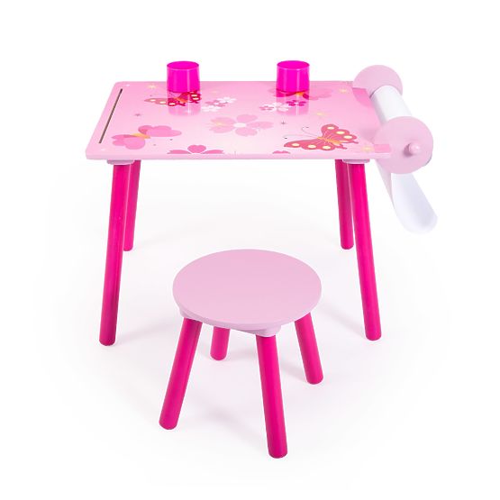 Children's drawing desk butterflies