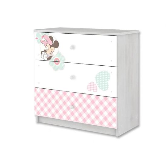 Children's Dresser Minnie Mouse - Norwegian Pine Decor