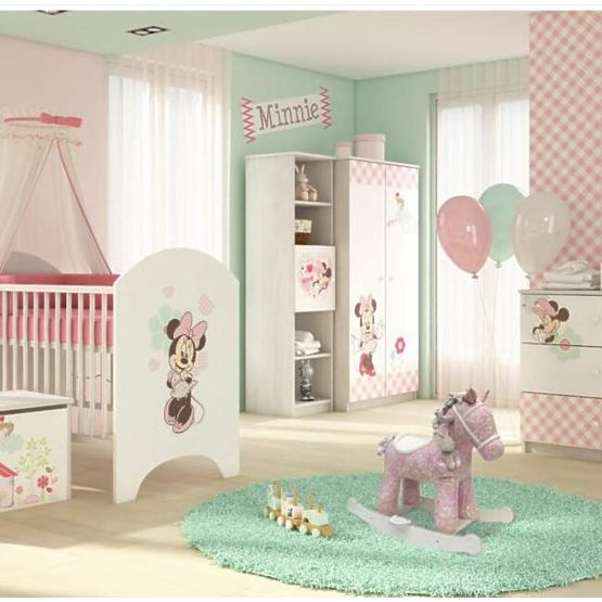 Children's Dresser Minnie Mouse - Norwegian Pine Decor