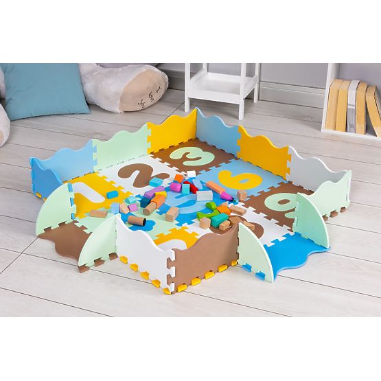 Children's educational foam mat - puzzle numbers