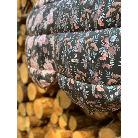 Children's fleece jacket Night flowers