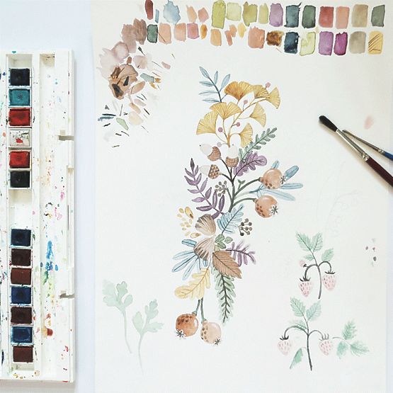 Children's fleece secret garden