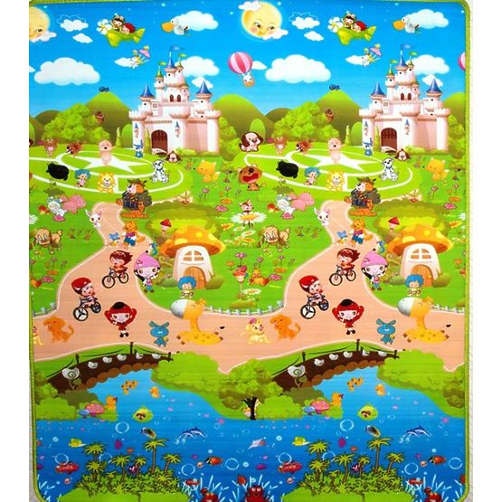 Children's Foam Play Mat - Number Street + Fairy Town