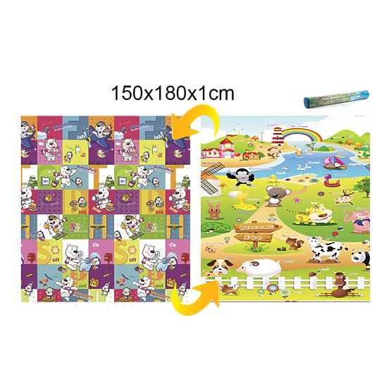 Children's Foam Play Mat - Teddies + Farm