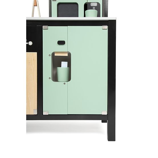 Children's Industrial Kitchen with Kitchen Island