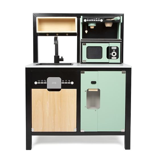 Children's Industrial Kitchen with Kitchen Island