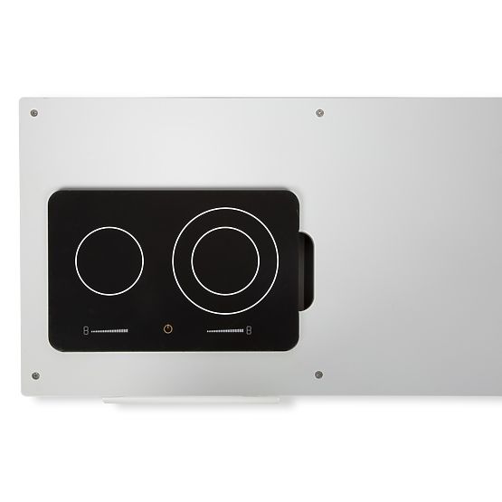 Children's Industrial Kitchen with Kitchen Island