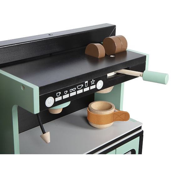 Children's Industrial Kitchen with Kitchen Island