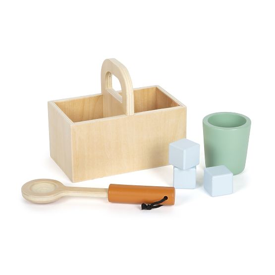 Children's Industrial Kitchen with Kitchen Island