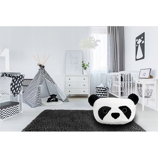 Children's inflatable pouffe Panda