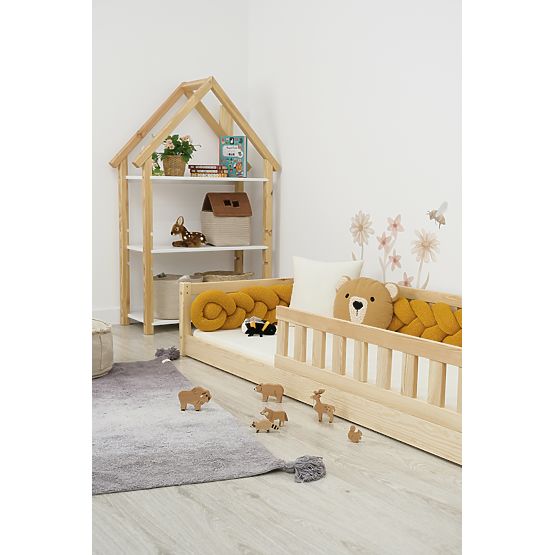 Children's Low Bed Montessori Meadow - Natural