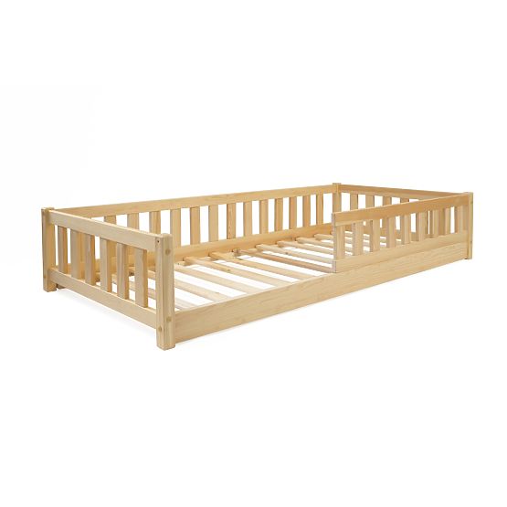 Children's Low Bed Montessori Meadow - Natural