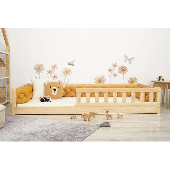 Children's Low Bed Montessori Meadow - Natural