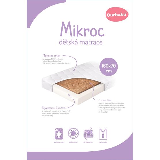 Children's Mattress MIKROC 160x70