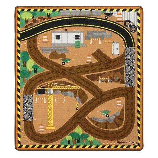Children's play mat Construction site