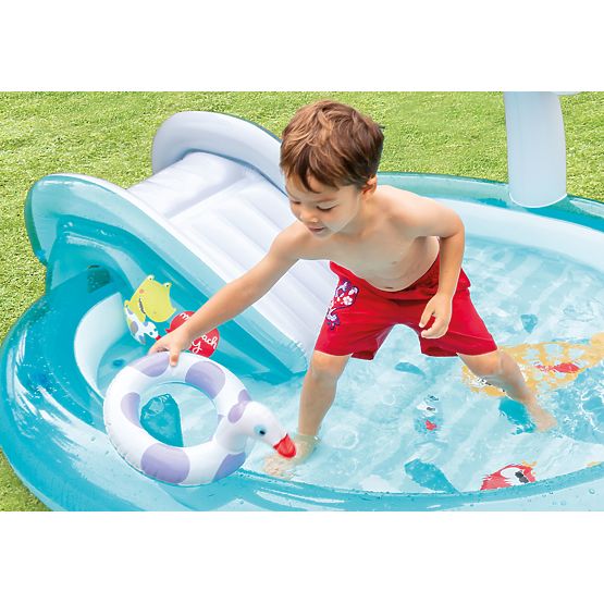 Children's pool with slide