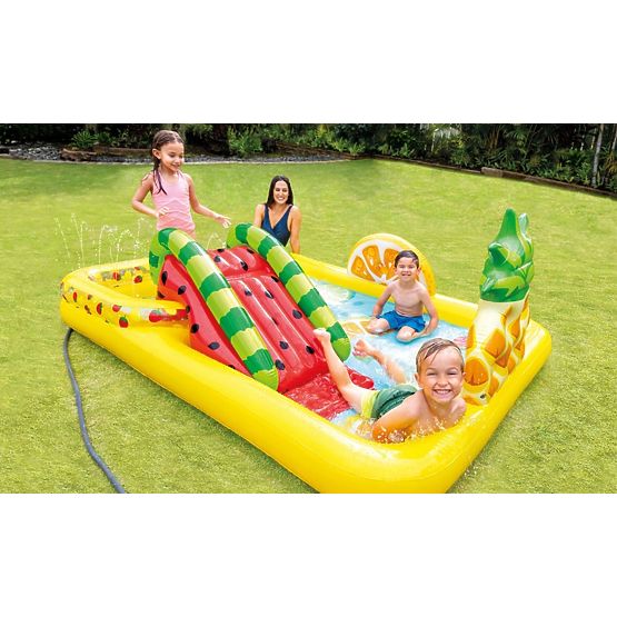 Children's pool with slide