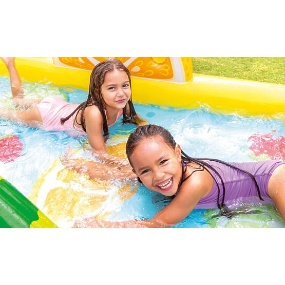 Children's pool with slide