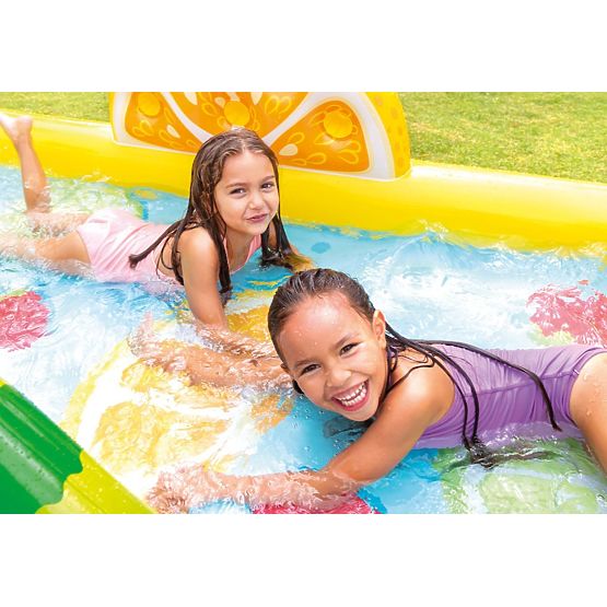 Children's pool with slide