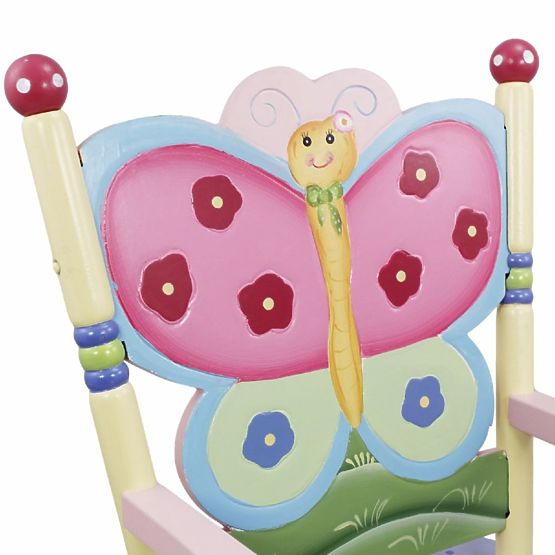 Children's rocking chair Magic garden