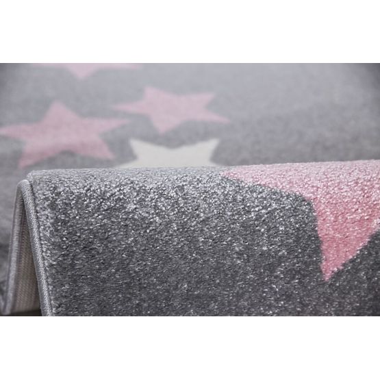 Children's rug BORDERSTAR grey-pink
