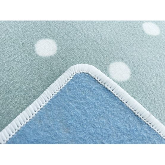 Children's rug Dots - mint