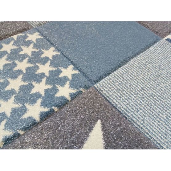 Children's rug STARWALK blue