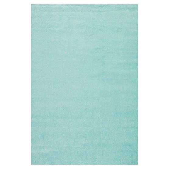 Children's rug UNIFARBEN mint