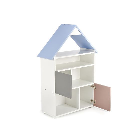 Children's shelf in the shape of Fati's house