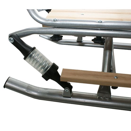 Children's sled with seat - Dark gray