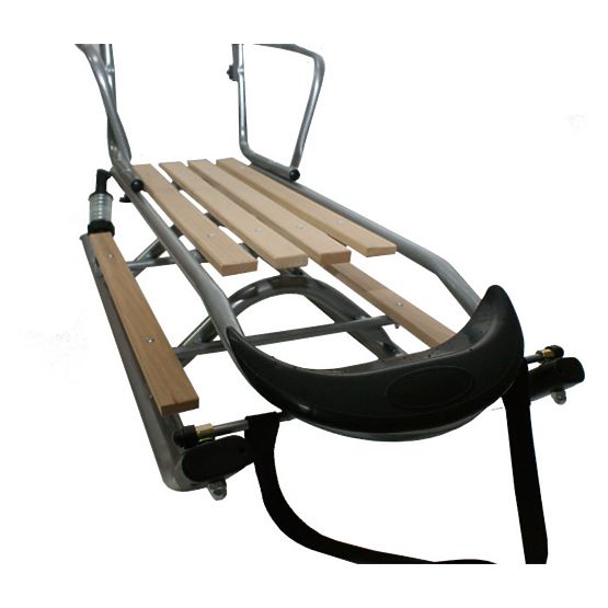 Children's Sledge with a Footmuff and Suspension