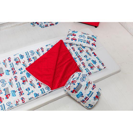 Children's sleeping bag with mat Cars 71