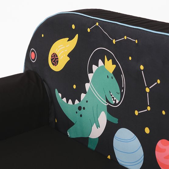 Children's Sofa - Space Dinosaurs