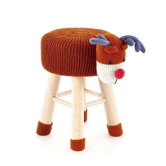 Children's Stool Reindeer