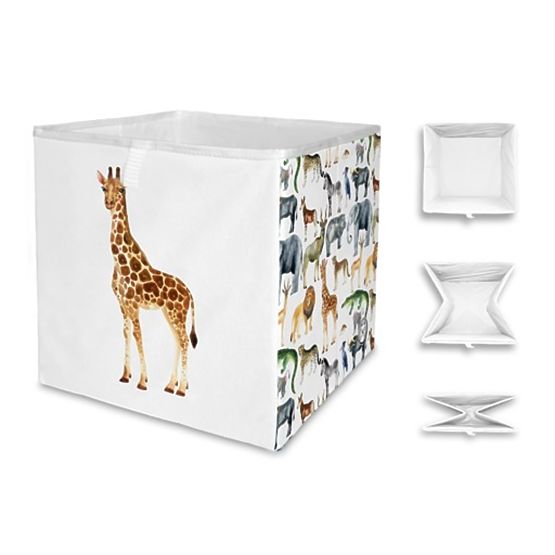 Children's storage box - Atlas of animals