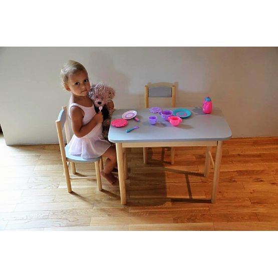 Children's Table - Grey