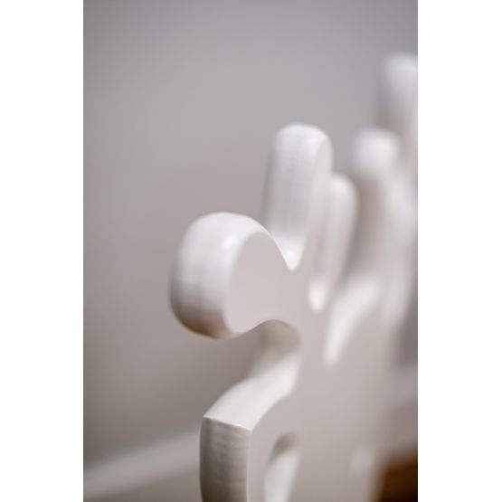 Children's Table with Chairs - Deer - White