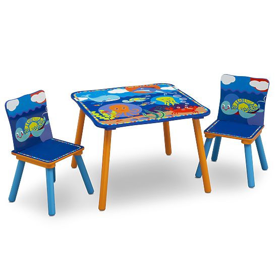Children's table with chairs Ocean
