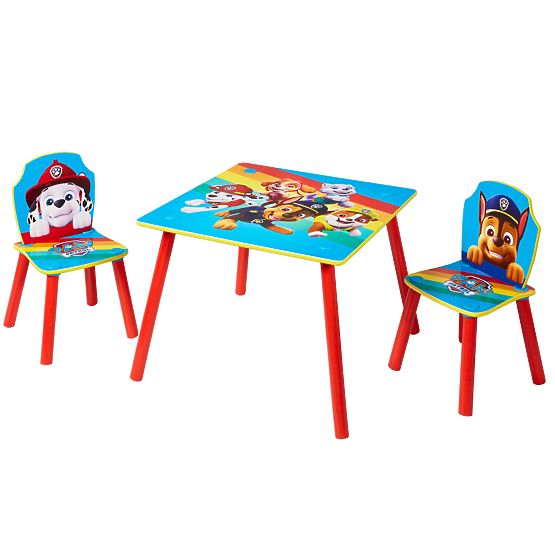 Children's Table with Chairs - Paw Patrol