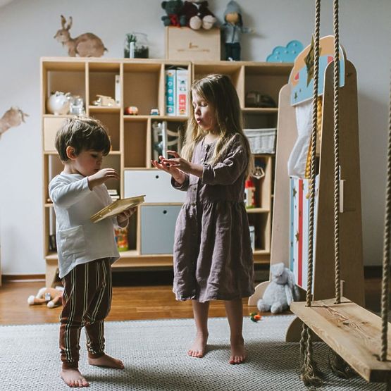 Children's theatre a shelf in one Fantasy Retro