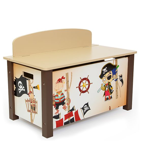 Children's toy box Pirate