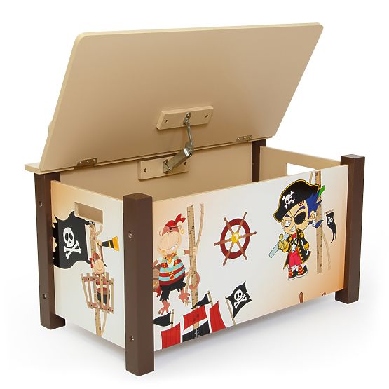 Children's toy box Pirate