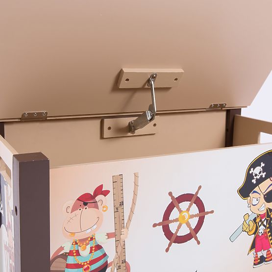 Children's toy box Pirate