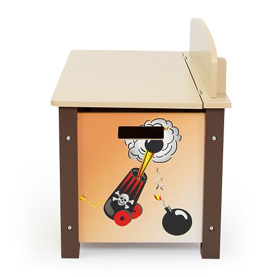 Children's toy box Pirate