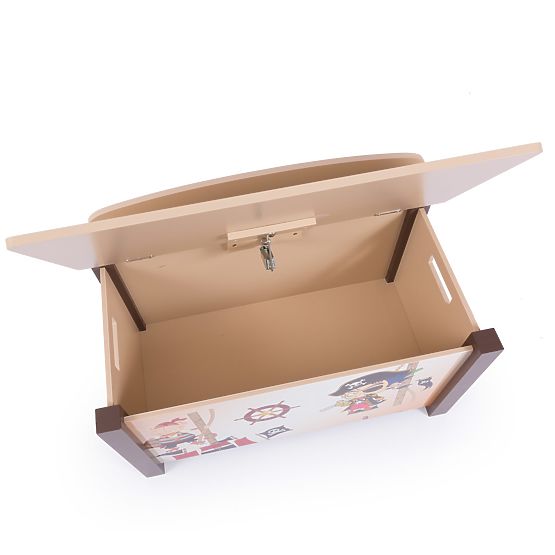Children's toy box Pirate